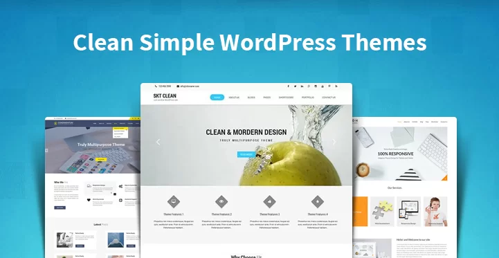 Bersihkan Tema WordPress Sederhana