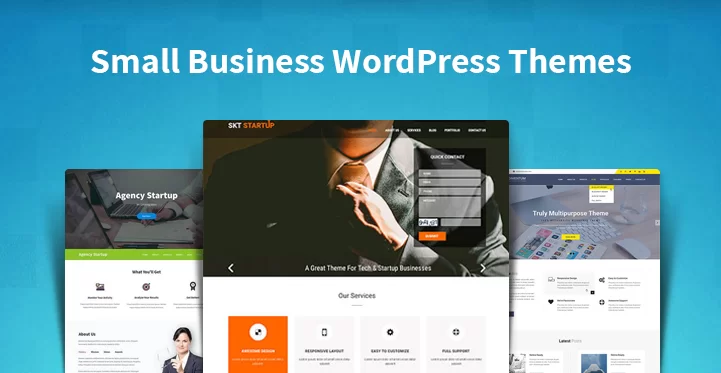 小型企业 WordPress 主题