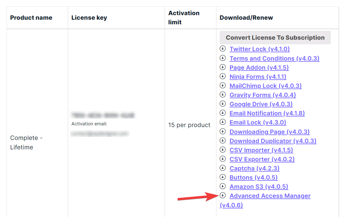 Monitor'ü indirin Advanced Access Manager uzantısını indirin