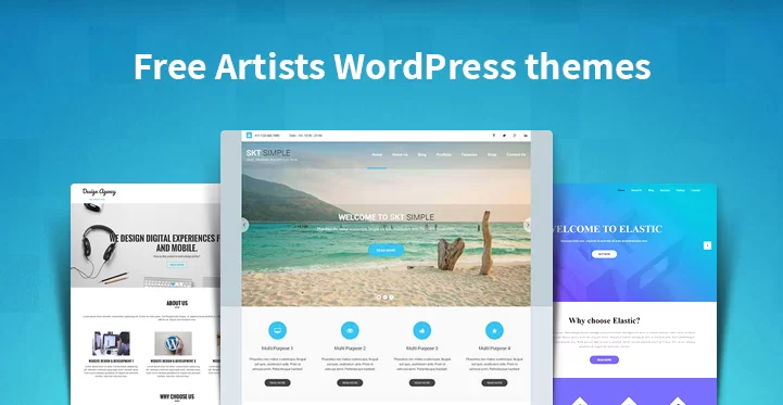 Temi WordPress gratuiti per artisti