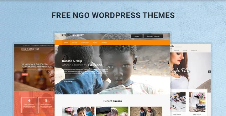 Temi WordPress gratuiti per le ONG