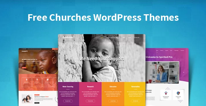 無料の教会のWordPressテーマ