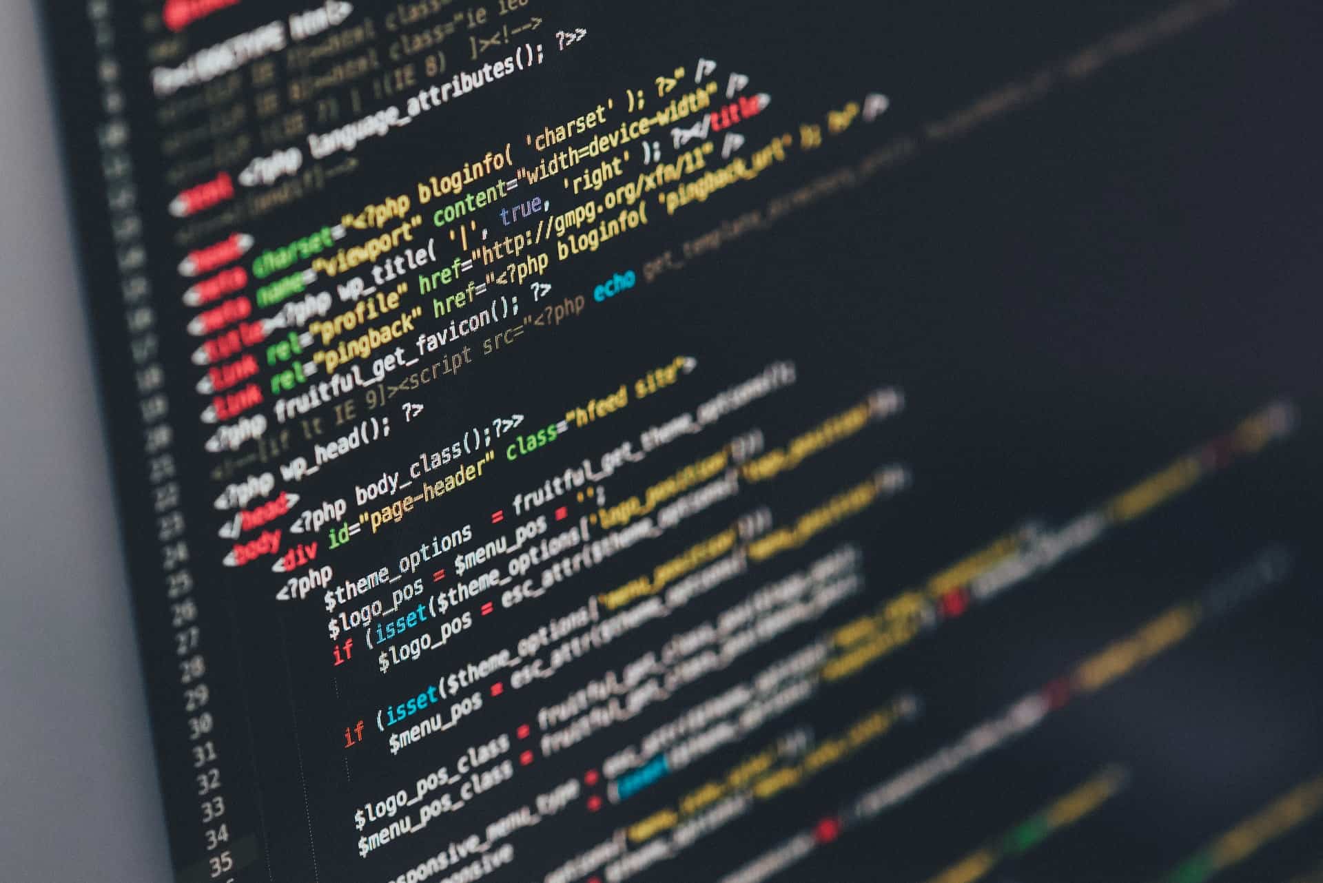 Frammento di codice HTML