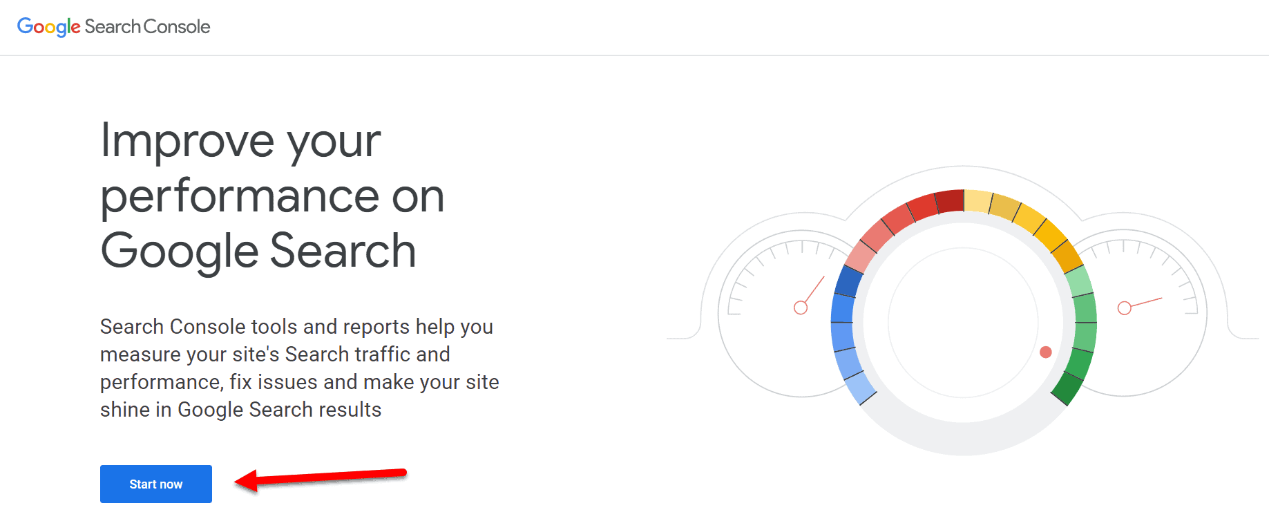 Console di ricerca di Google
