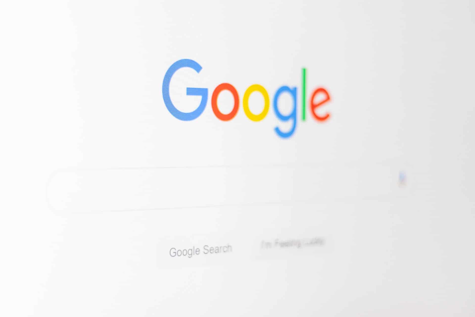 Главная страница Google
