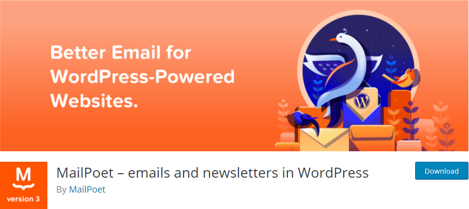 MailPoet-E-Mail-Plugin für WordPress