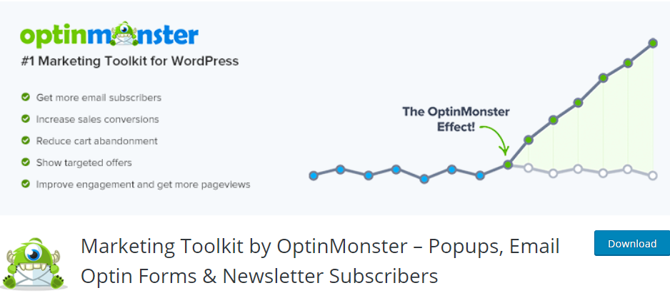OptinMonster E-Mail-Plugin für WordPress
