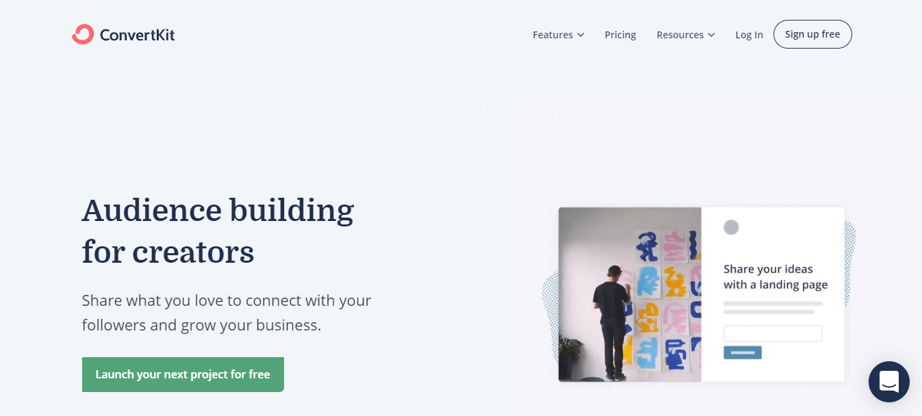 ConvertKit Email-маркетинг для онлайн-креаторов