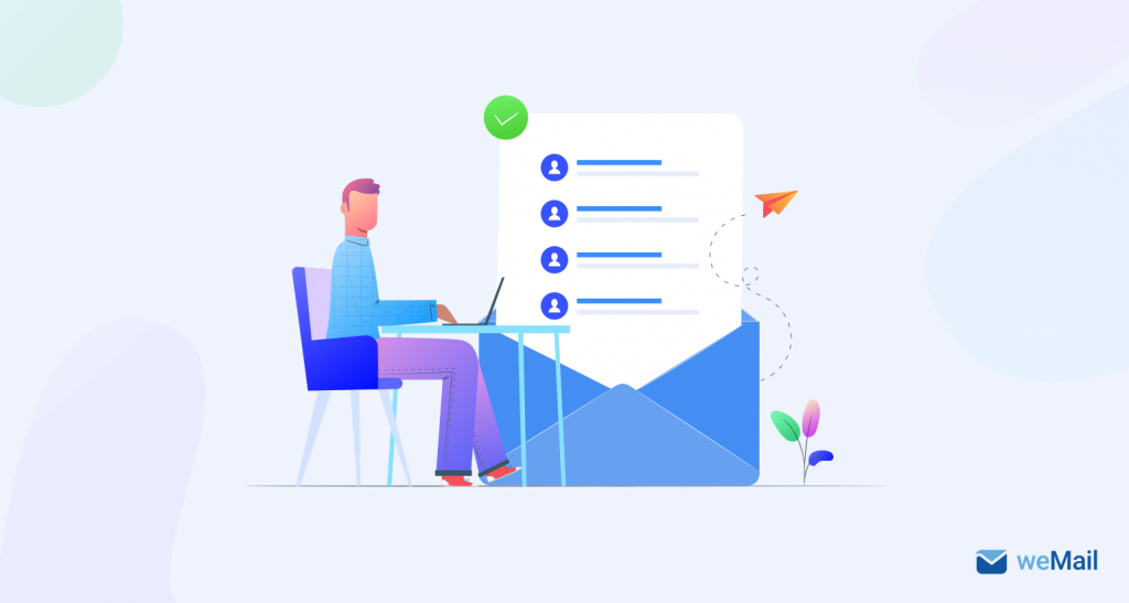 crear una lista de correo electrónico