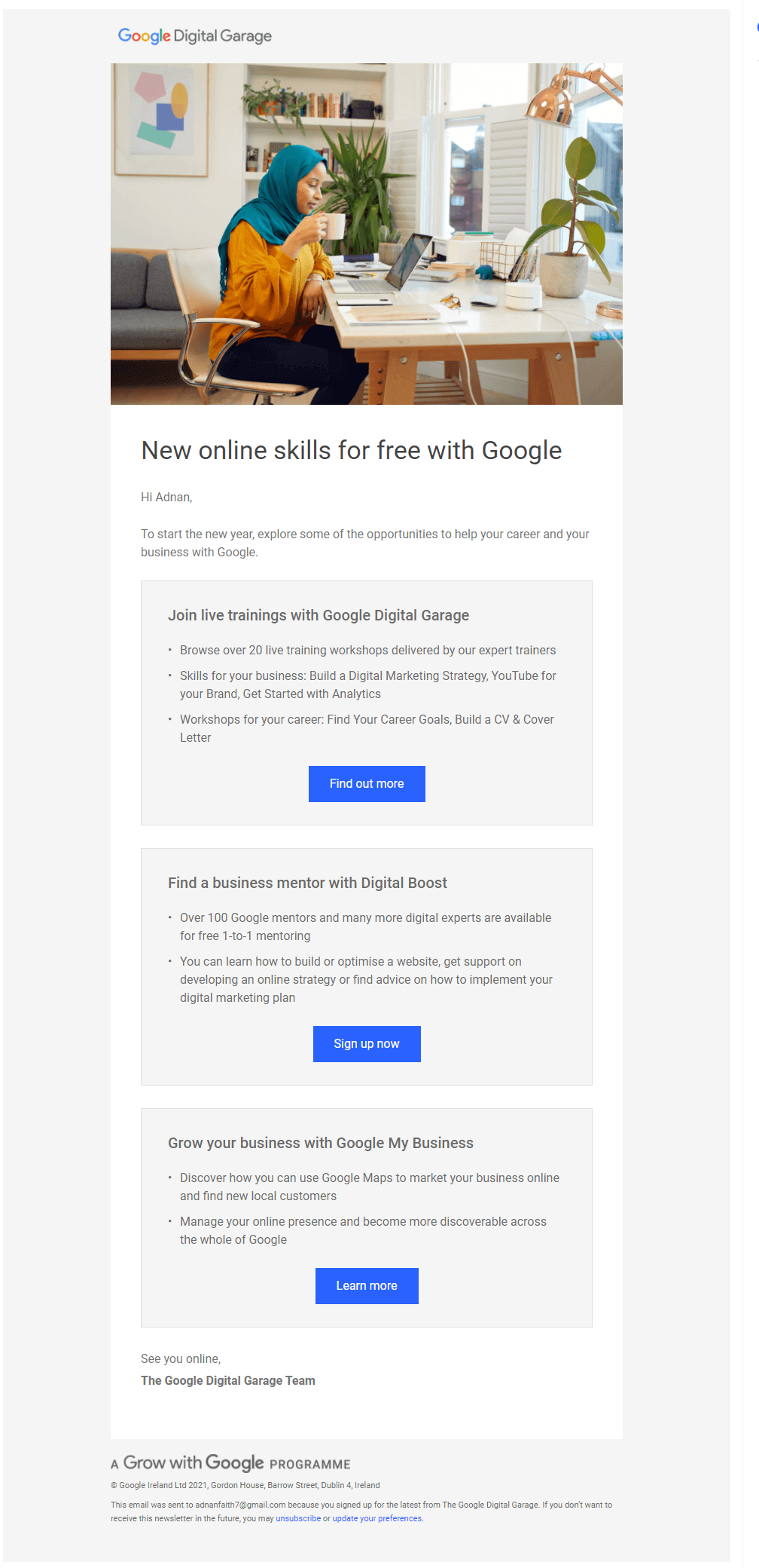 penargetan ulang email