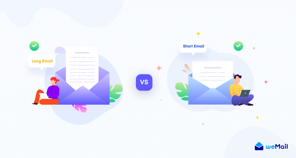 Lange vs. kurze E-Mail