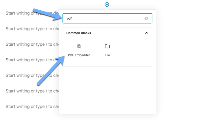 Cum să încorporați fișiere PDF în postările WordPress (2019) 5