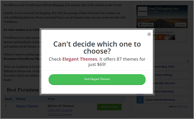exit-intent-affiliate-sales
