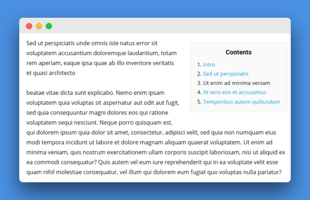 10+ En İyi "İçindekiler" WordPress Eklentileri 11