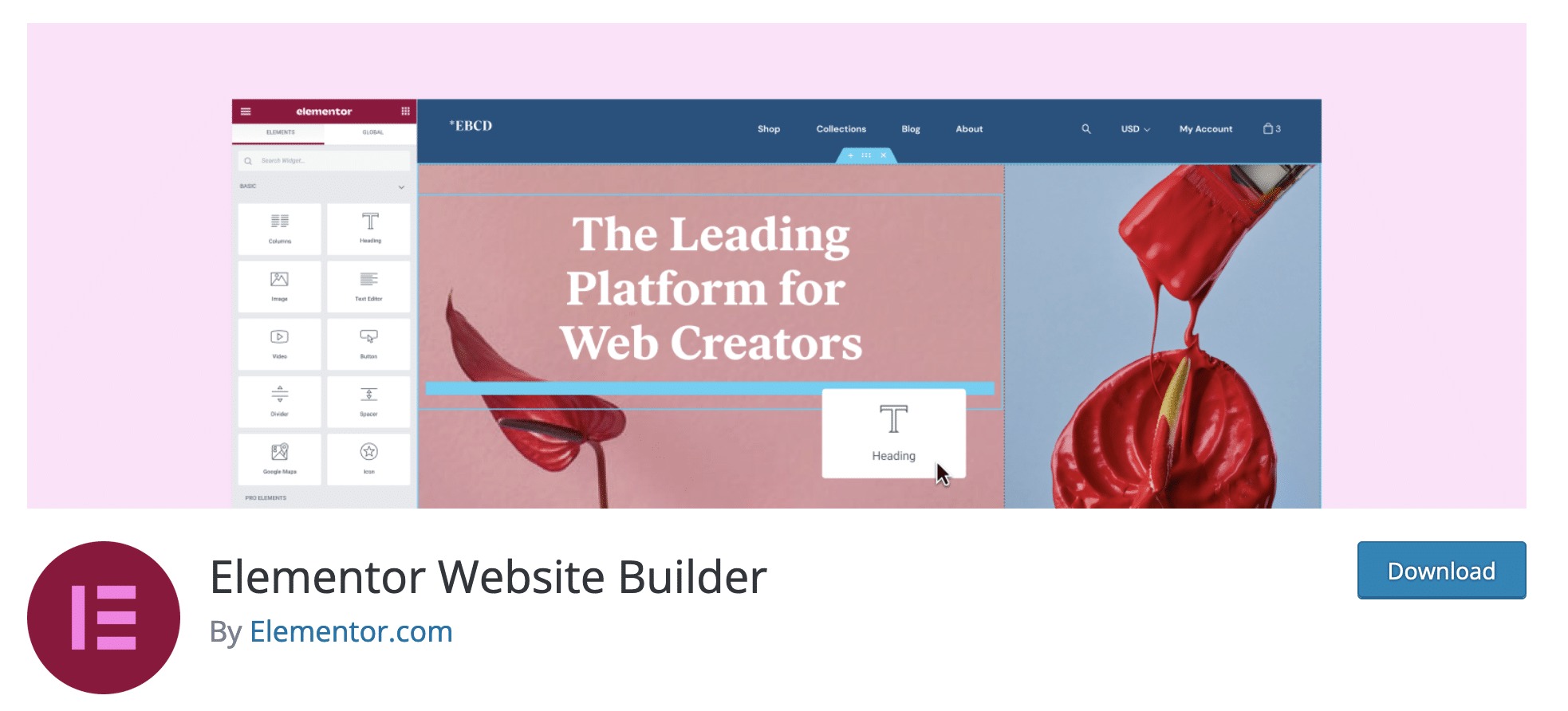 ตัวสร้างหน้า Elementor สามารถช่วยสร้างลิงก์ Anchor ของ WordPress