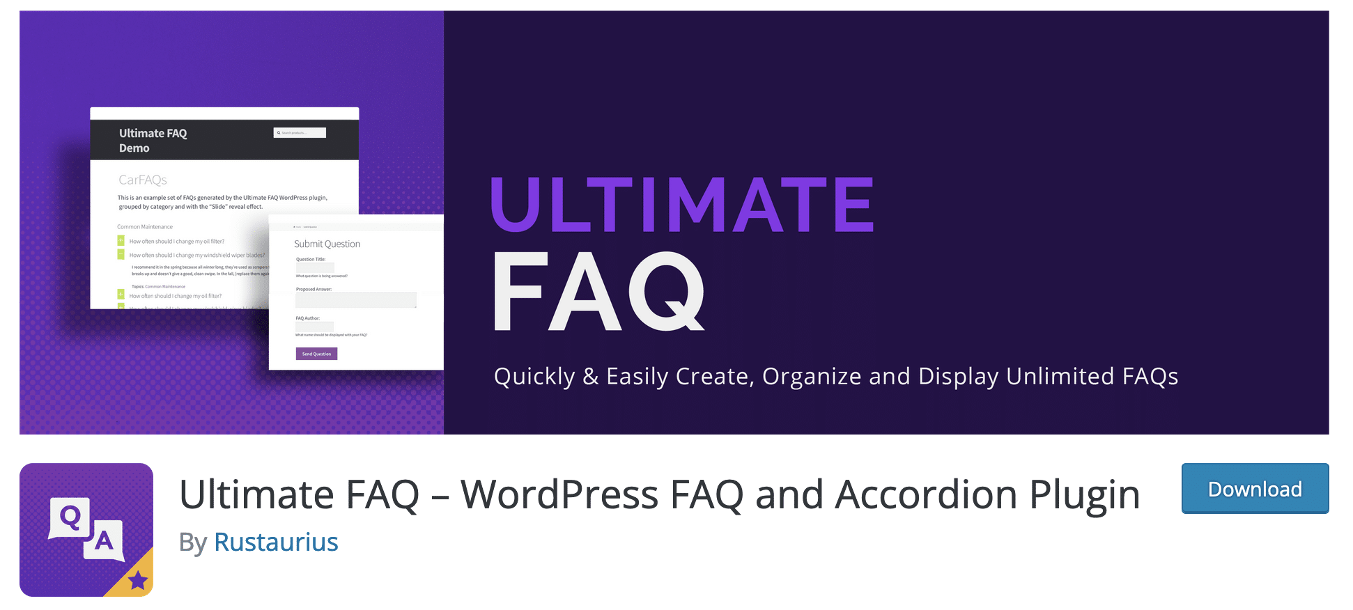 Plug-in FAQ definitivo per aggiungere FAQ al tuo sito su WordPress.