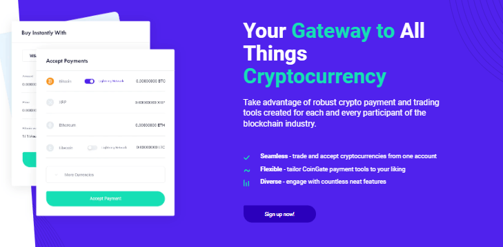 Coingate 리뷰: WordPress용 최고의 암호화폐 결제 게이트웨이! 1 Coingate Payment Gateway