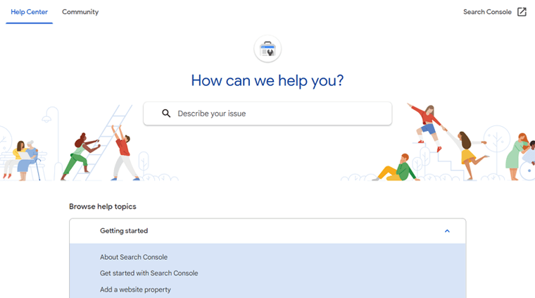 Google Search Console - Alternativas a Ubersuggest