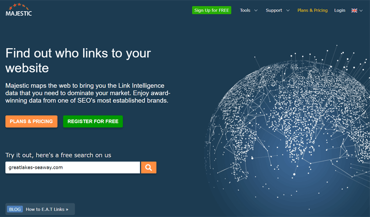 Majestic Platform - Alternativas a Ubersuggest