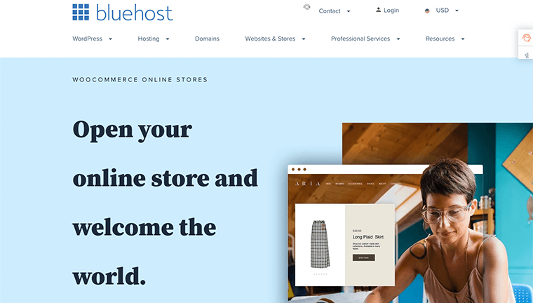 BluehostマネージドWooCommerceホスティング