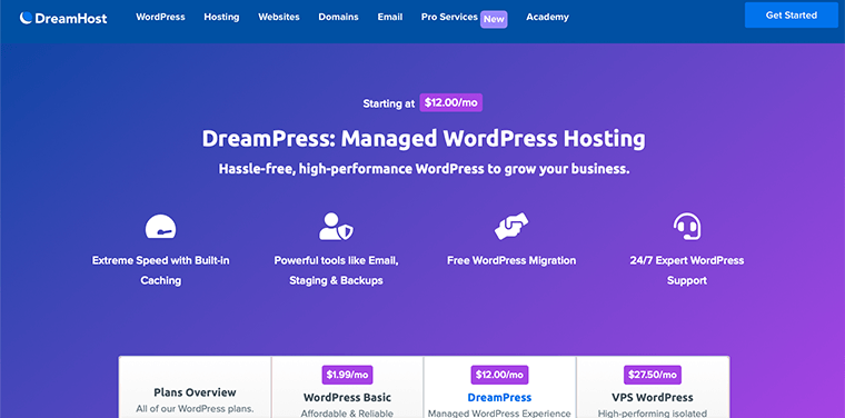 DreamHostマネージドWooCommerceホスティング