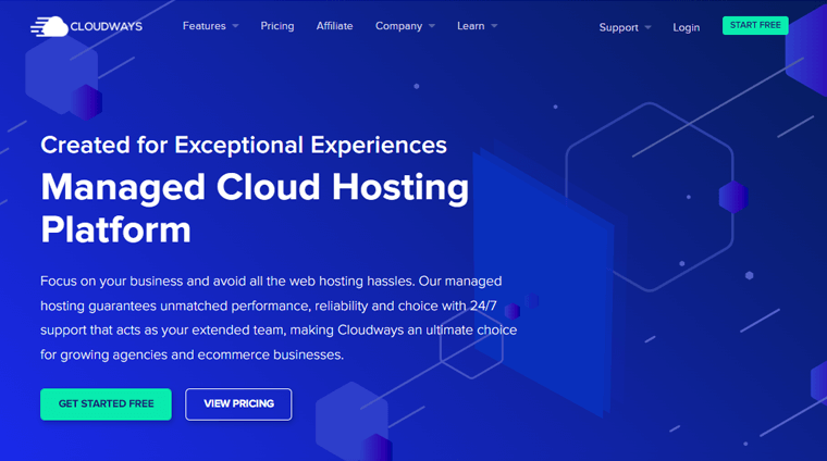 Cloudwaysマネージドウェブホスティングサービス