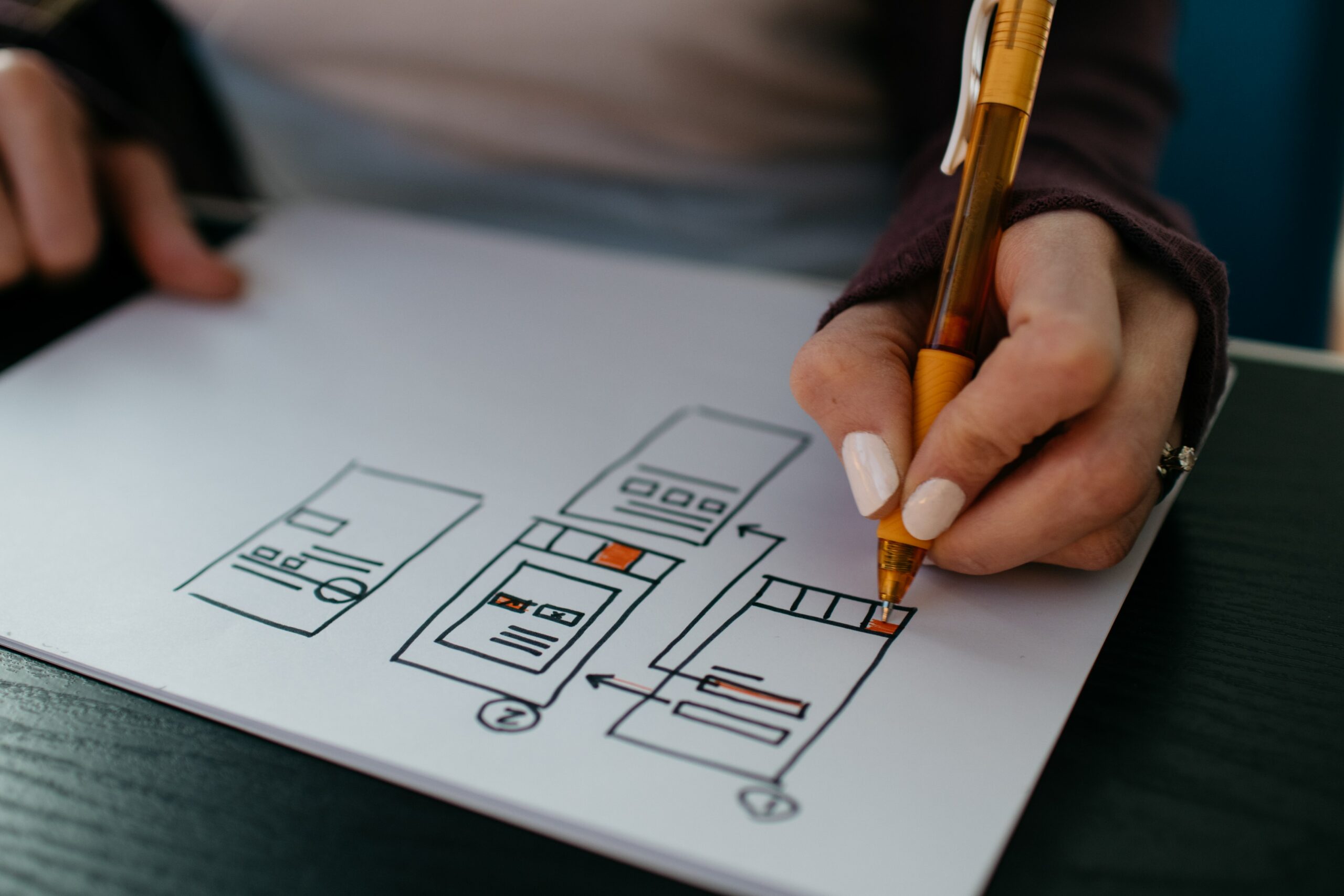 creación de estructura metálica del sitio web
