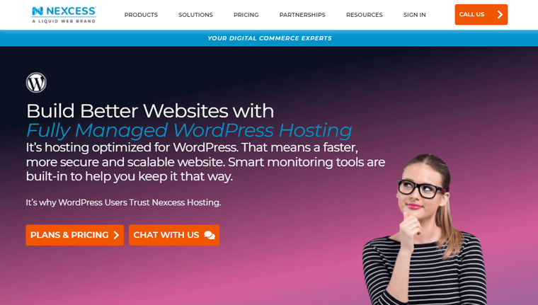 Услуги управляемого хостинга Nexcess — альтернативы GoDaddy