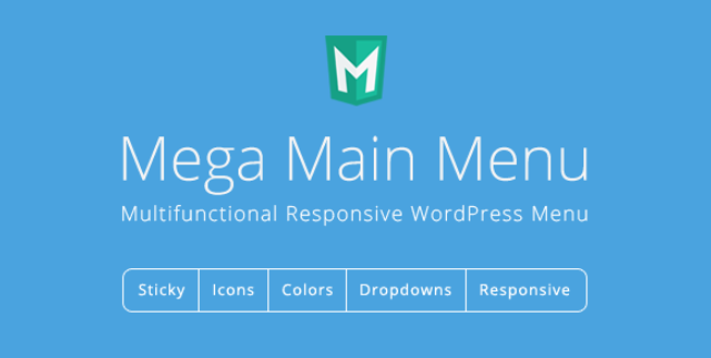 Plugin WordPress Menu Utama Mega