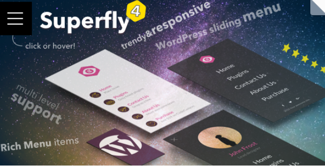 Plugin Superfly WordPress Mega Menu
