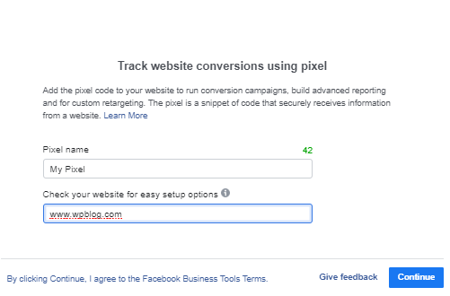 Facebook 像素跟踪代碼