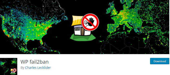 用于 WordPress 安全性的 WP fail2ban 插件