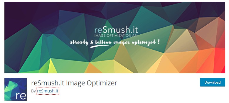 resmush wordpress 이미지 최적화 플러그인