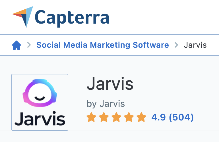 Recensioni di Jarvis AI Capterra