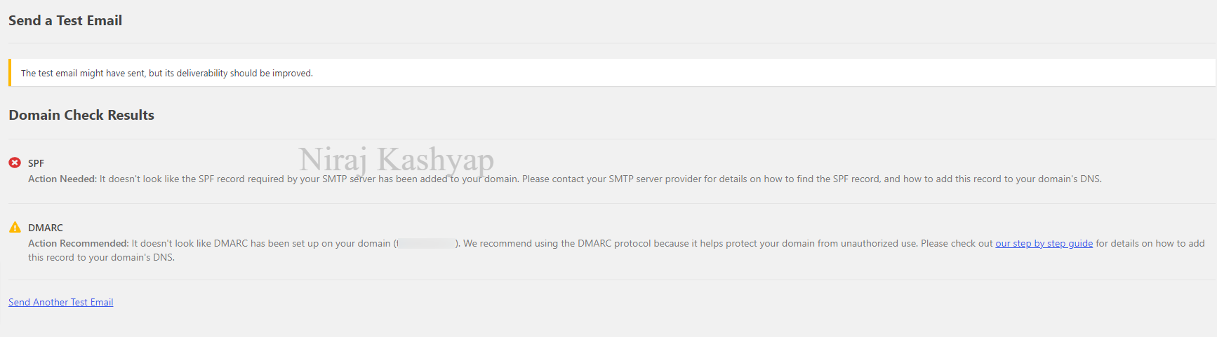 errore dns smtp