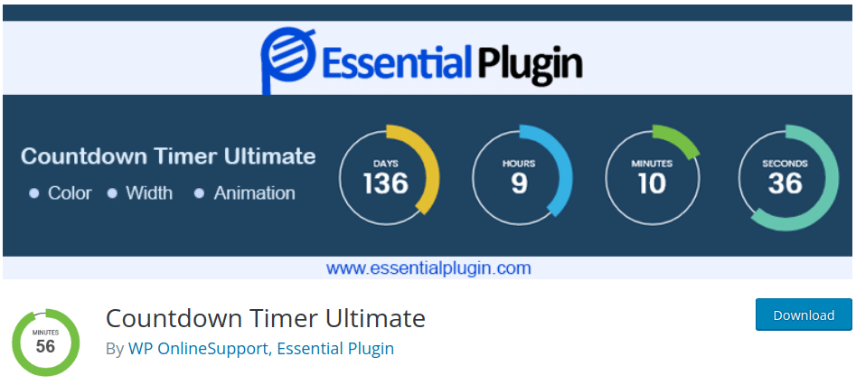 Compte à rebours ultime WP