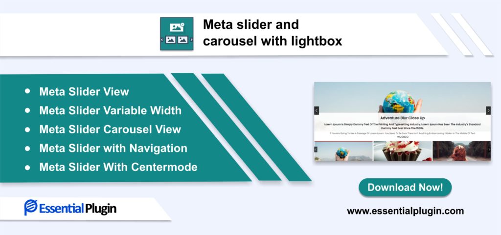 Meta Slider e Carrossel com Plugin WordPress Lightbox