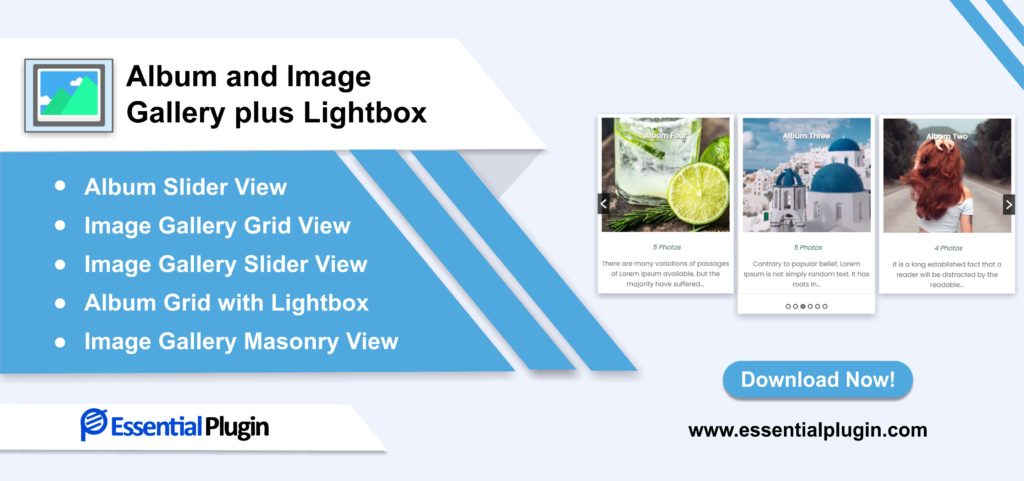 Album und Bildergalerie plus Lightbox