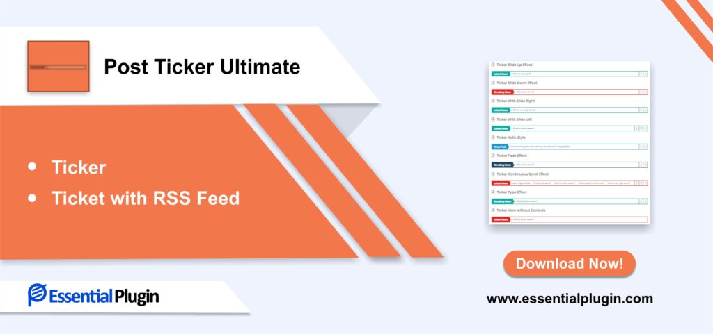 Post Ticker Ultimate