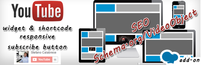 Widget-responsive für YouTube