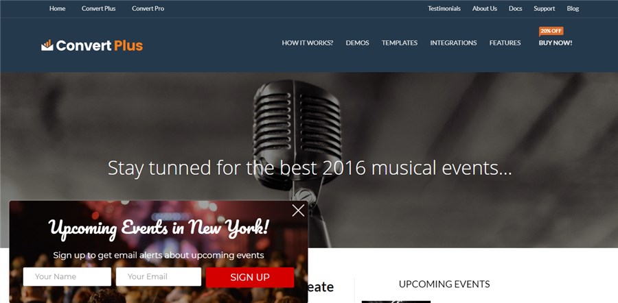 Плагин ConvertPlus WP для контактных форм