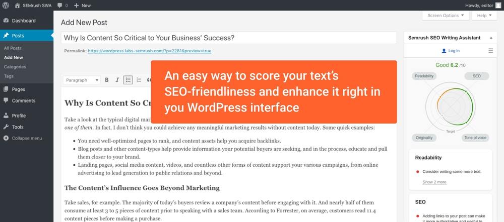 SEMRush أفضل ملحقات سيو