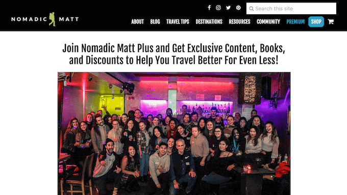 Nomadic Matt - WPBeginner Nomadic Matt