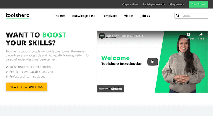 Toolhero - WPBeginner Toolshero