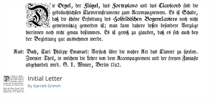 Scrisoarea inițială - WPBeginner Initial Letter