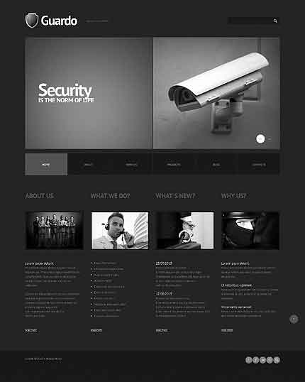 Tema WordPress responsivo Bootstrap Cherry Framework