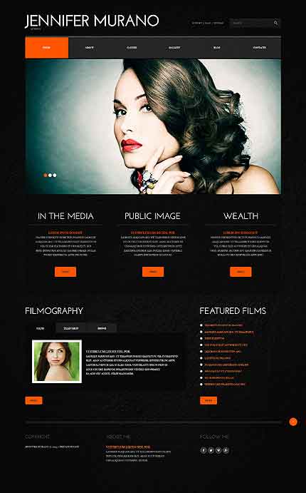 Tema WordPress responsivo Bootstrap Cherry Framework