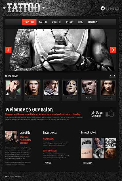 Tema WordPress responsivo Bootstrap Cherry Framework