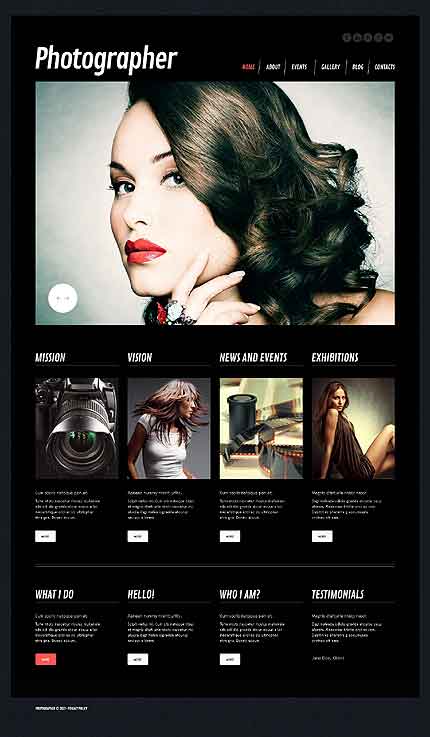 Tema WordPress responsivo Bootstrap Cherry Framework