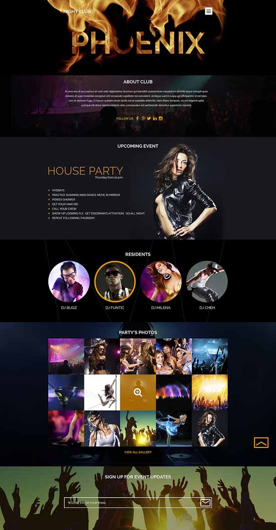 Club-Nocturno-WordPress-Tema